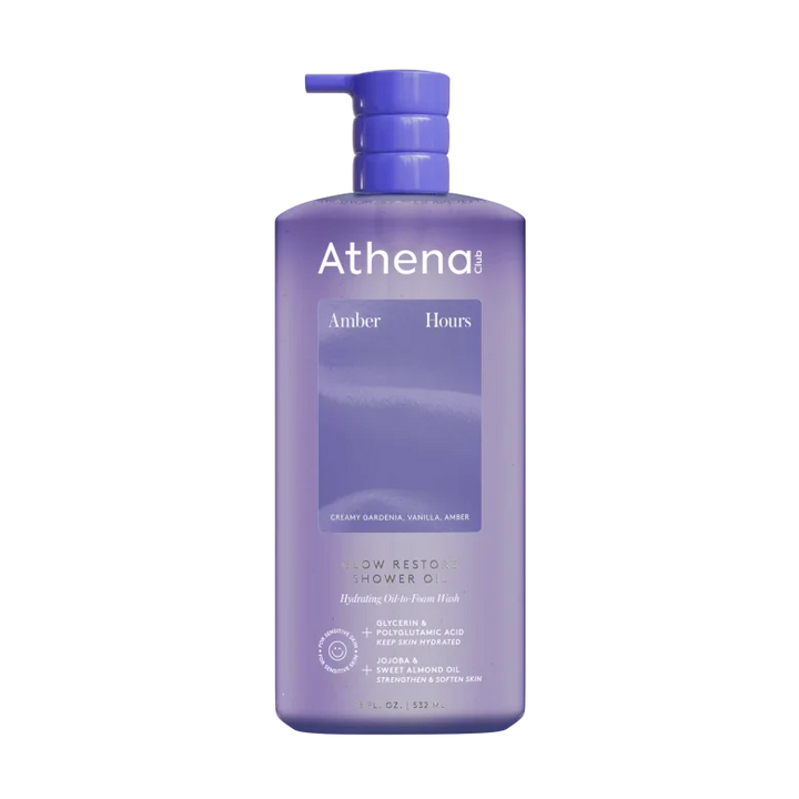 Glow Restore Shower Oil X3 Amber Hours