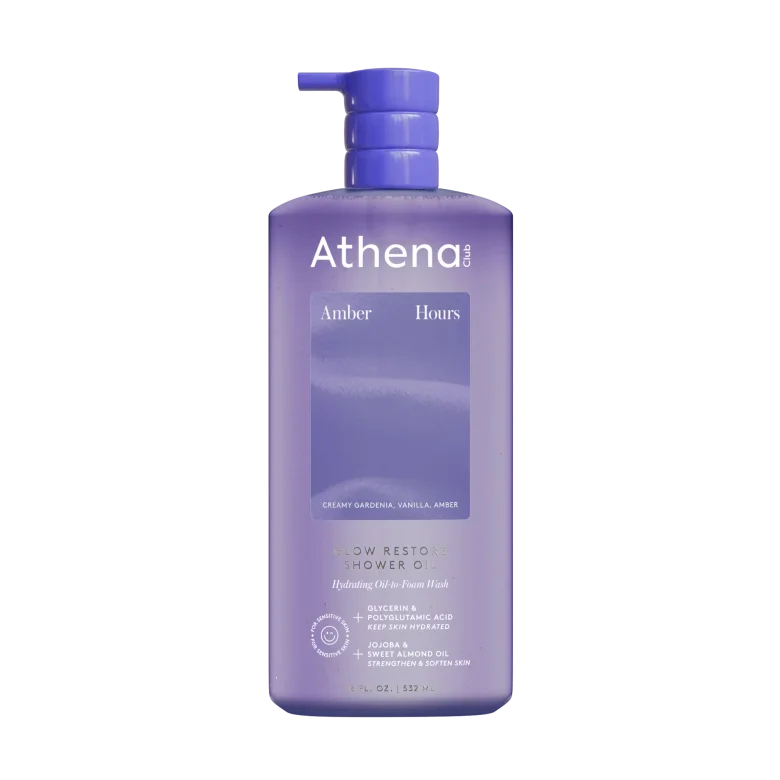 Glow Restore Shower Oil X3 Amber Hours